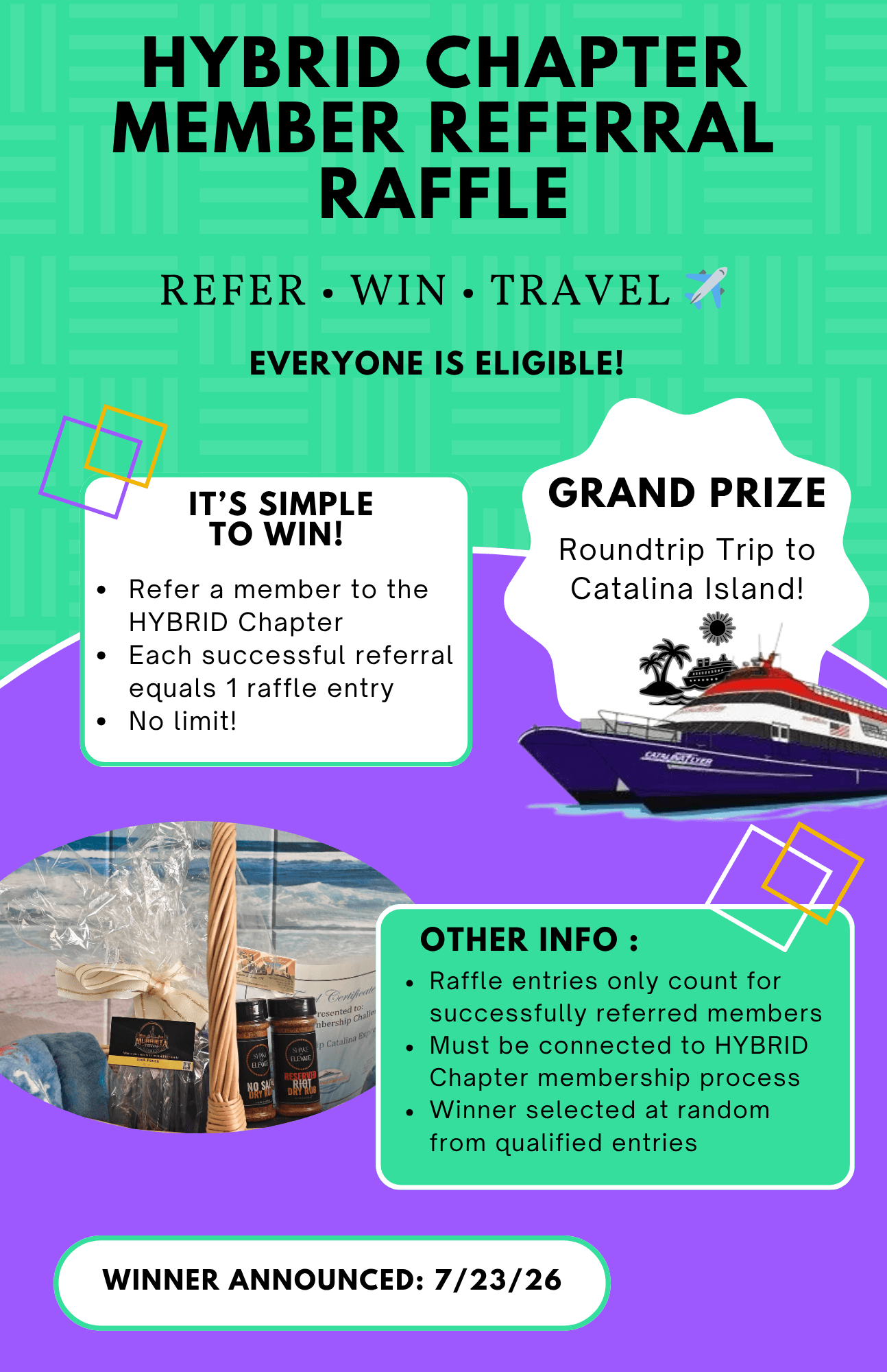 Quarterly Business Networking Breakfast + HYBRID Referral Raffle! 7/23/26 - Thursday
